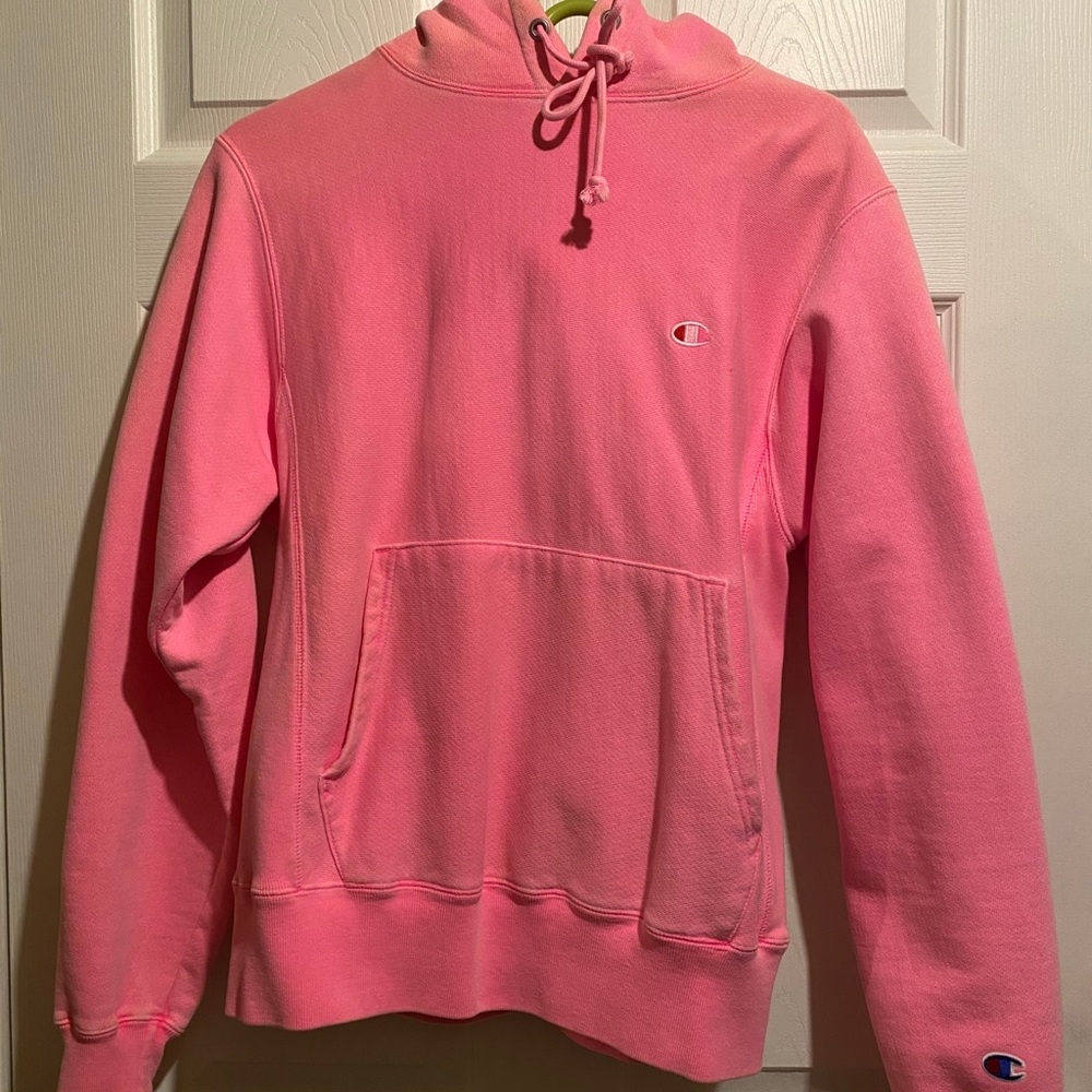 CHAMPION HOODIE PINK